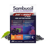 Sambucol bouteille-sureau-noir-jour, soutien immunitaire potentiel en journée.