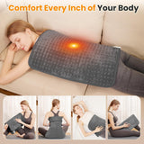 Thérapie combinée chaleur humide et sèche pour une détente à domicile.