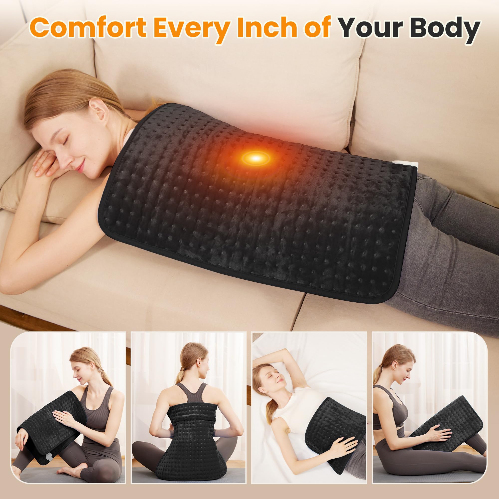 SameBed contrôle à 6 niveaux, réglages personnalisés pour le confort.
