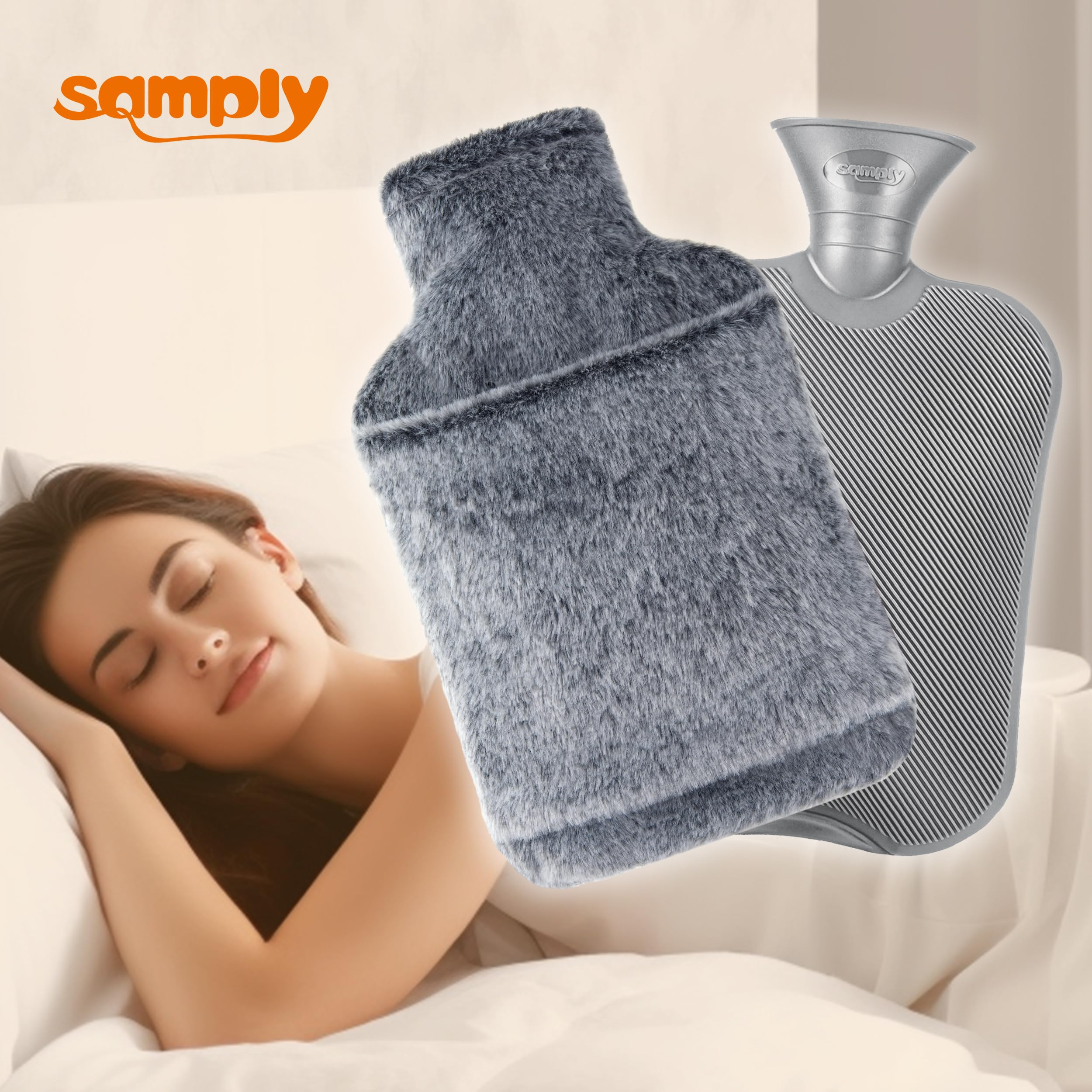 Bouillotte Samply pratique en voyage et camping pour rester au chaud.