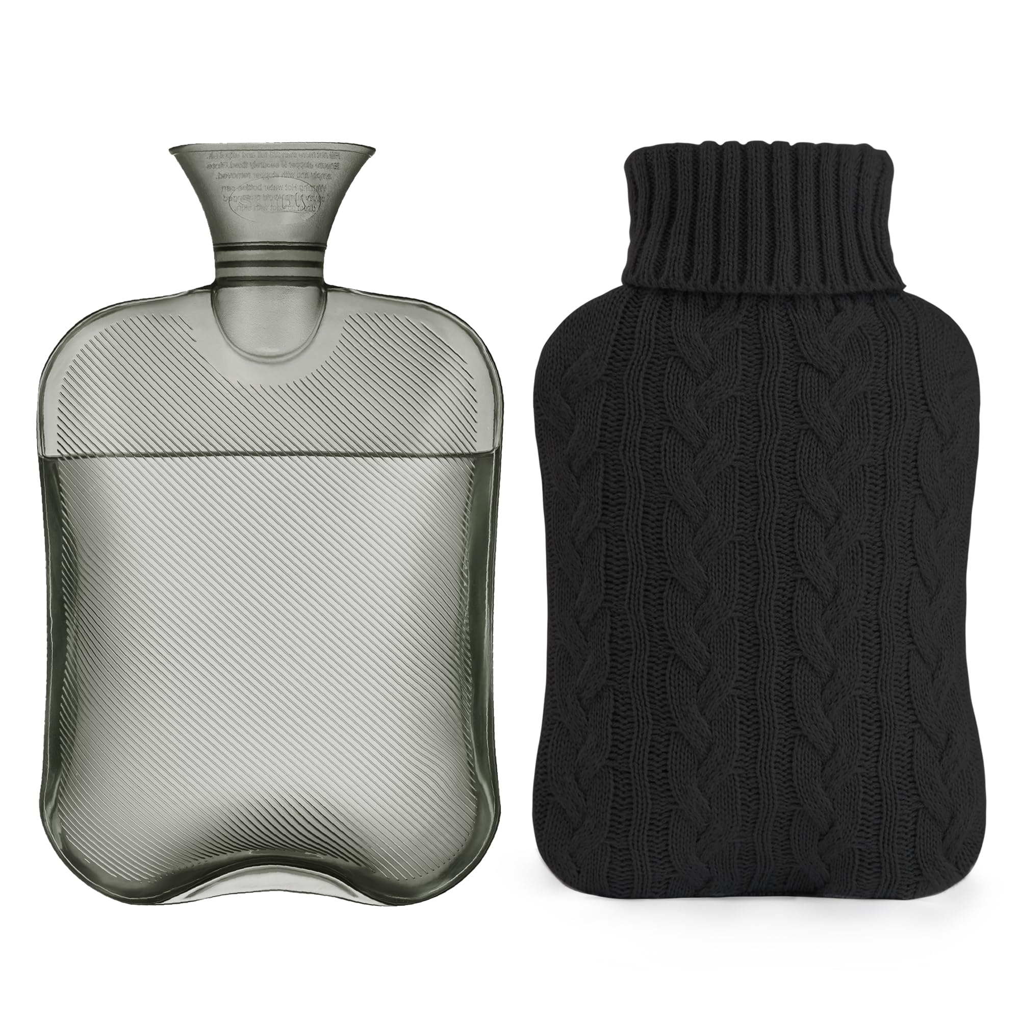 Bouillotte Samply 2L avec niveau d'eau visible.