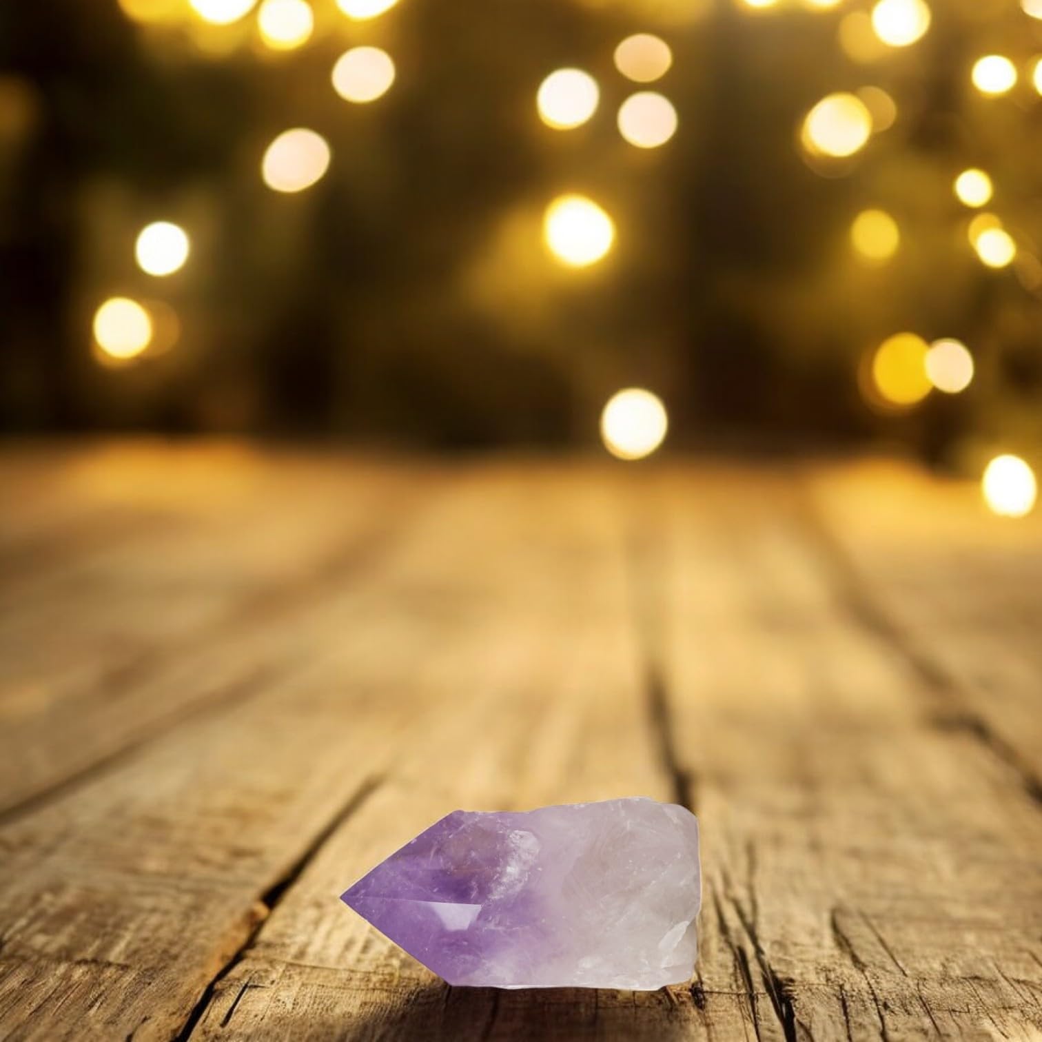 SAMSARI Améthyste, pointe compacte, portable pour séances en déplacement.