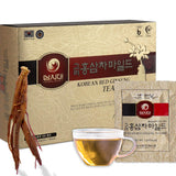 SAMSIDAE thé instantané ginseng rouge coreen — sachets pratiques pour énergie douce.