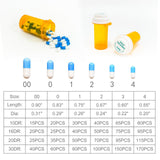 Flacon pilules portable SAMUSLAMCN, pratique en déplacement pour traitements personnels.