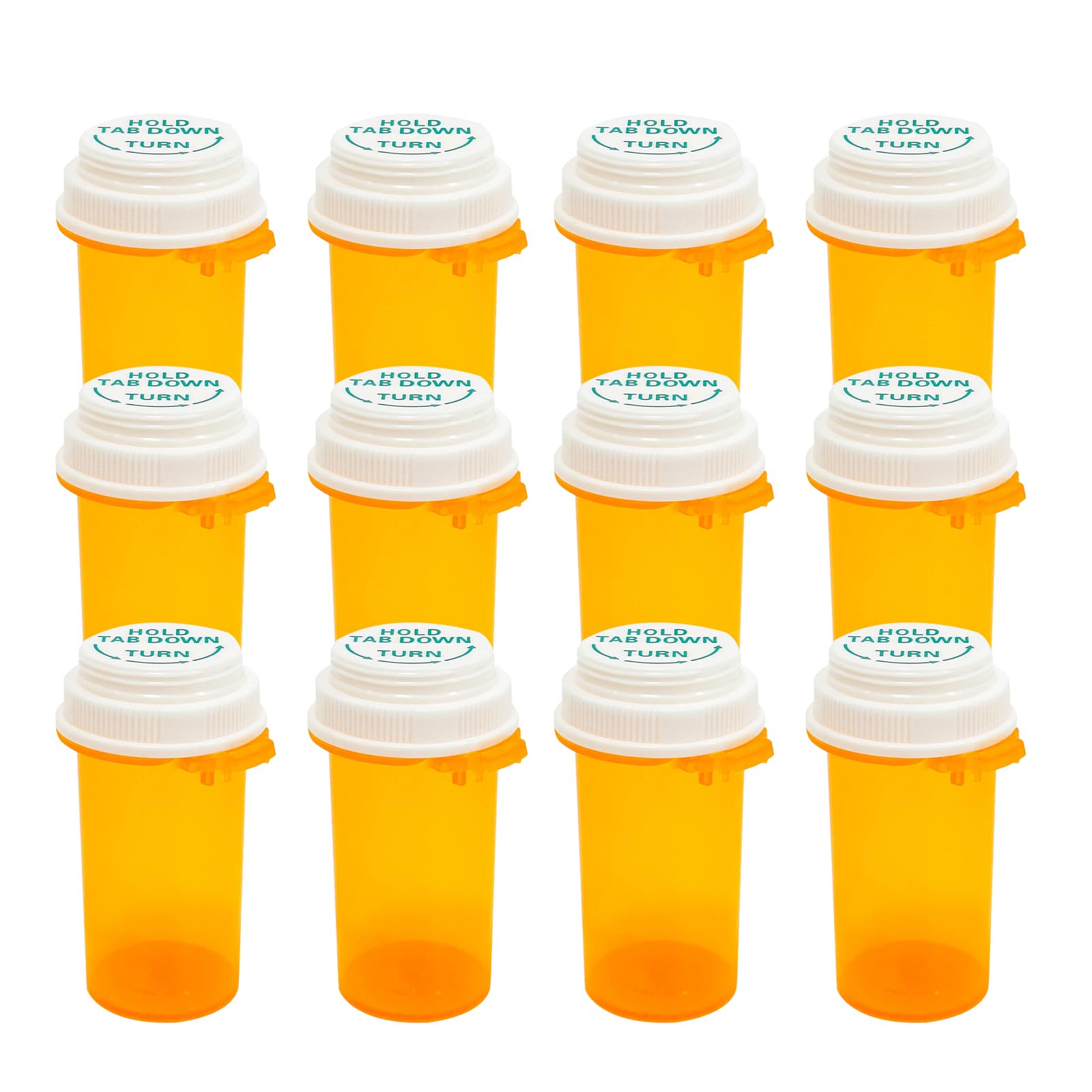 Flacon SAMUSLAMCN ambré de prescription, protège les médicaments de la lumière.