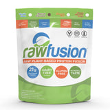 SAN Rawfusion protéine-végane chocolat-naturel: poudre protéinée pour récupération après entraînement.