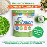 SAN Rawfusion utilisation entraînement: parfaite dans shakes et petits déjeuners.