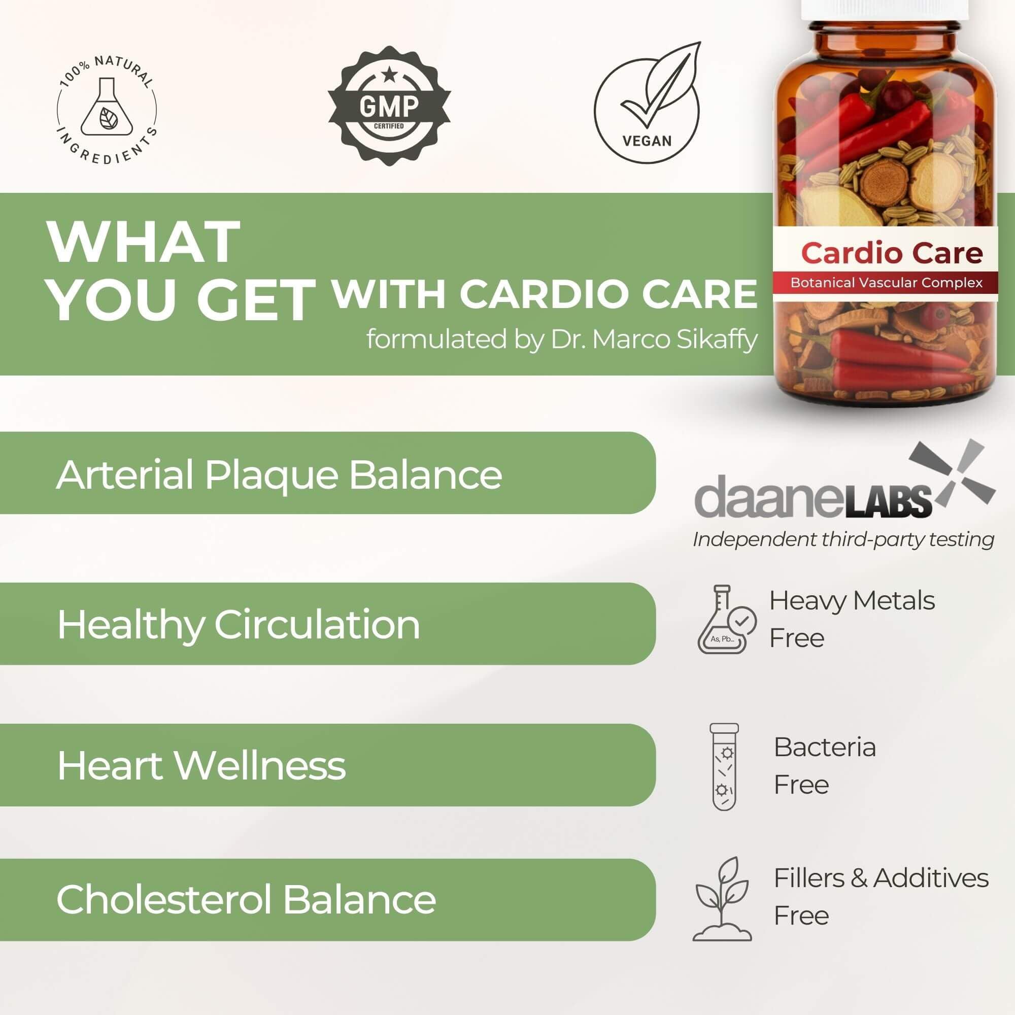 Sana Herbal Sciences Artere Balance – mains tenant une capsule, usage quotidien.