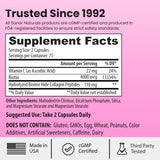Sanar Naturals Bouteille Collagene Biotine – bouteille: format voyage avec capuchon sécurisé.