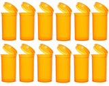 Sandhill Tools bouteille ambre pop-top ouverte, accès rapide pour remplissage.