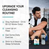 Sandhu's Liver Cleanse soutient les habitudes intestinales et le transit.