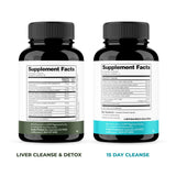 Ingrédients naturels et herbes utilisées dans Sandhu's Liver Cleanse pour un soutien digestif sain.