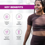 Sandhu's Résveratrol avec Berberine – capsules faciles à prendre avec un repas.