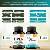 Sandhu's Liver Cleanse montre les antioxydants et le chardon-Marie en extrait standardisé.