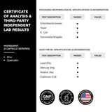 Fabriqué aux États-Unis dans une installation NSF-GMP.