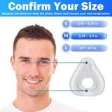 Coussins de rechange Sanforce grand pour AirFit F20, réduction des irritations.