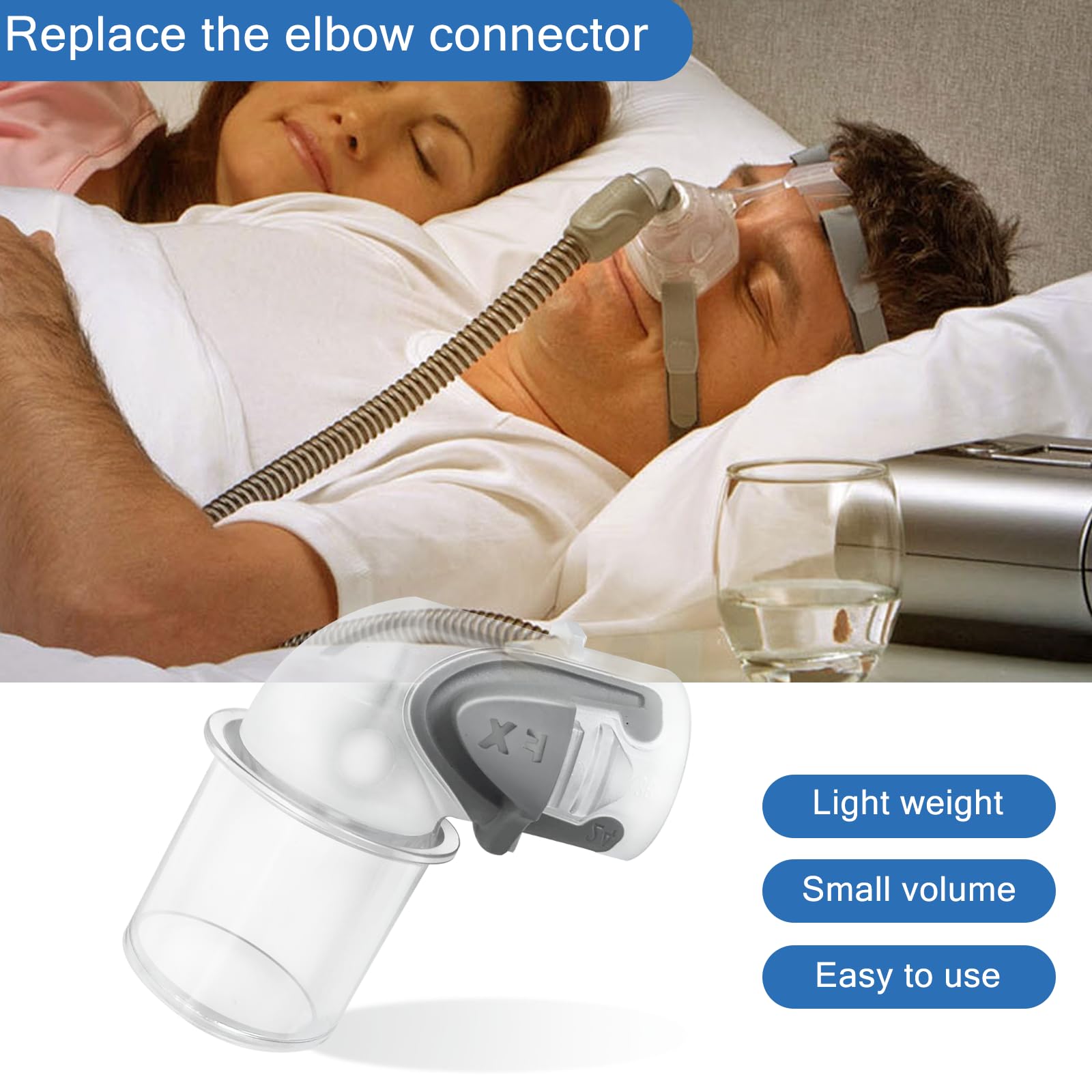 Garde-nasal de remplacement Sanforce pour Mirage FX, maintien stable et confort d'utilisation