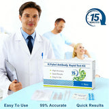 Sangahama H Pylori Test Kit prélèvement doigt simple et confortable.