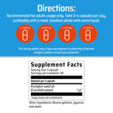 Sanhelios Curbita – dosage 1000 mg par capsule, forme pratique pour l'usage quotidien.