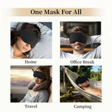 SANREE masque-sommeil-lavable-main se nettoie facilement pour une utilisation hygiénique.