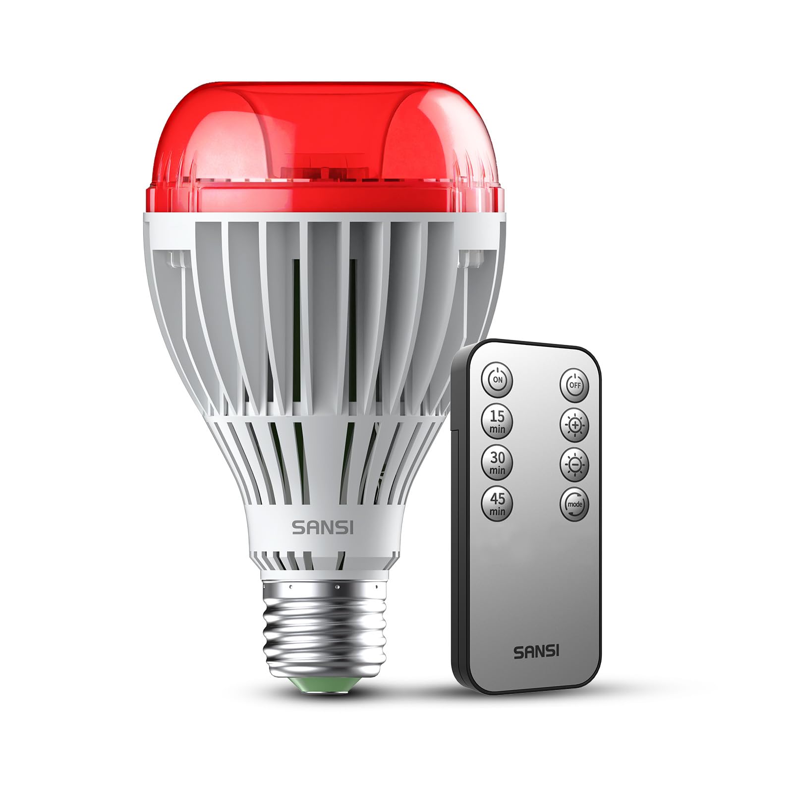 Lampe SANSI rouge 670nm avec télécommande pour sommeil naturel