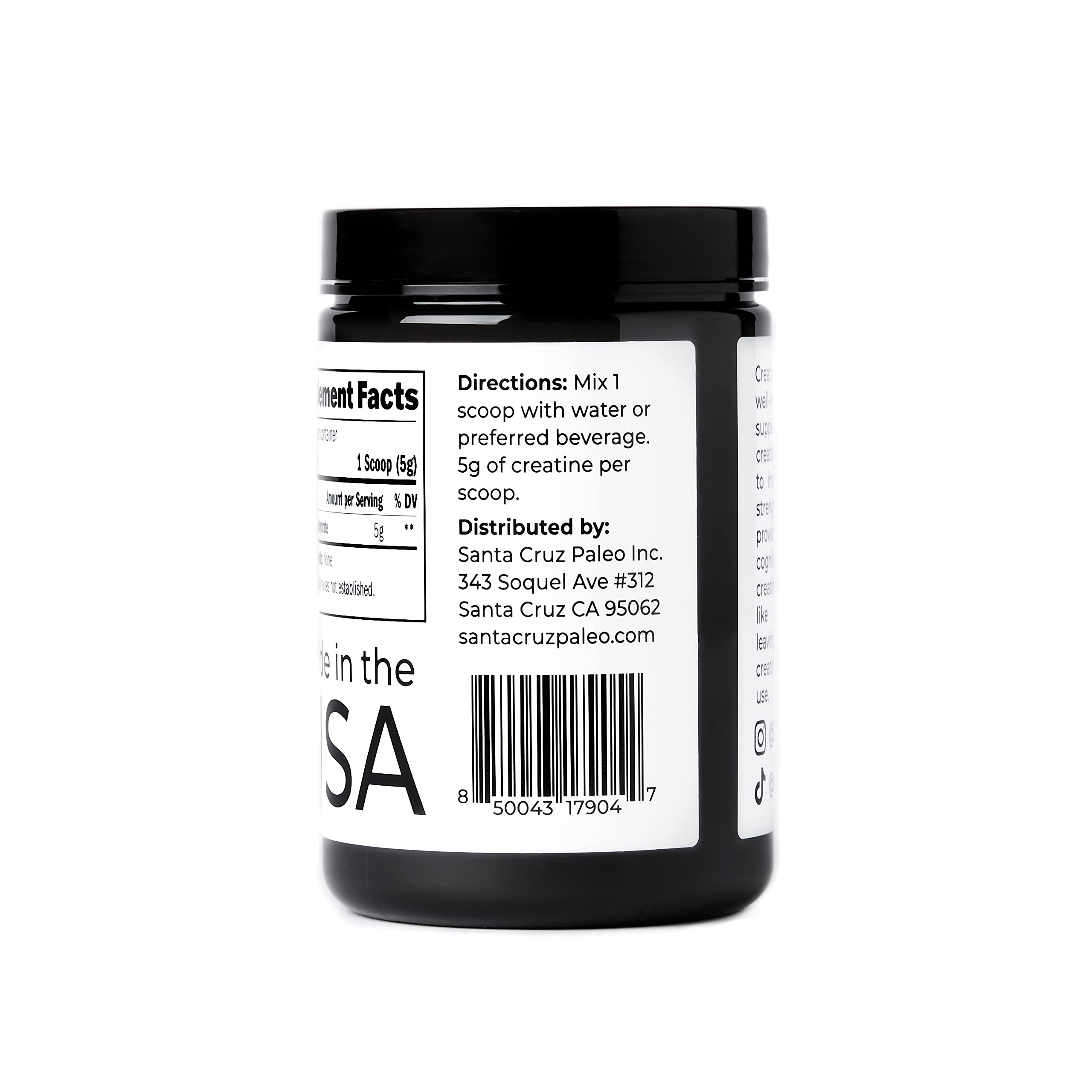 Santa Cruz Paleo emballage 400 g, 80 portions faciles à doser.