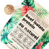 Pâtisserie sans lactose enrichie par Santa Cruz Paleo Boeuf Isolate Au Naturel.