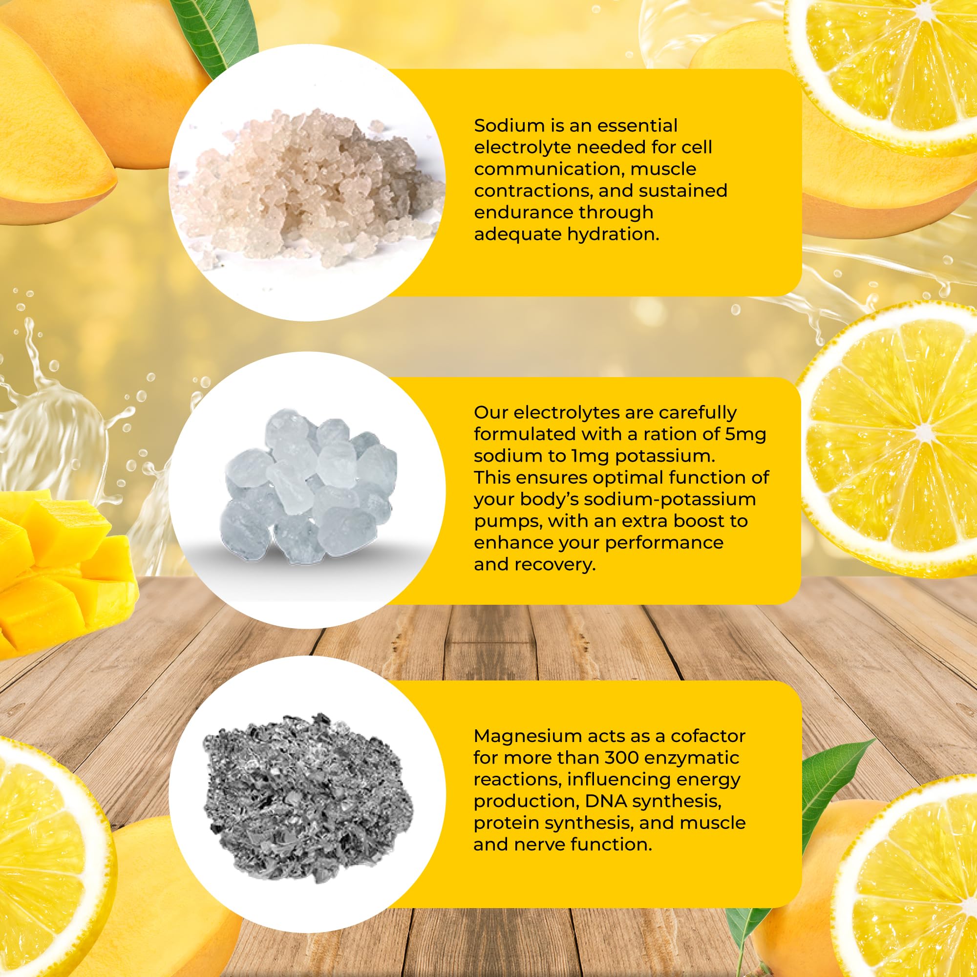 Santa Cruz Paleo Electrolyte Poudre mangue-limonade saveur tropicale rafraîchissante