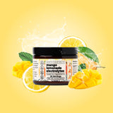 Santa Cruz Paleo Electrolyte Poudre mangue-limonade mélangée dans l'eau pour hydratation rapide