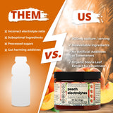 Sels naturels Himalaya et mer dans Santa Cruz Paleo Electrolyte Powder, équilibre minéral.