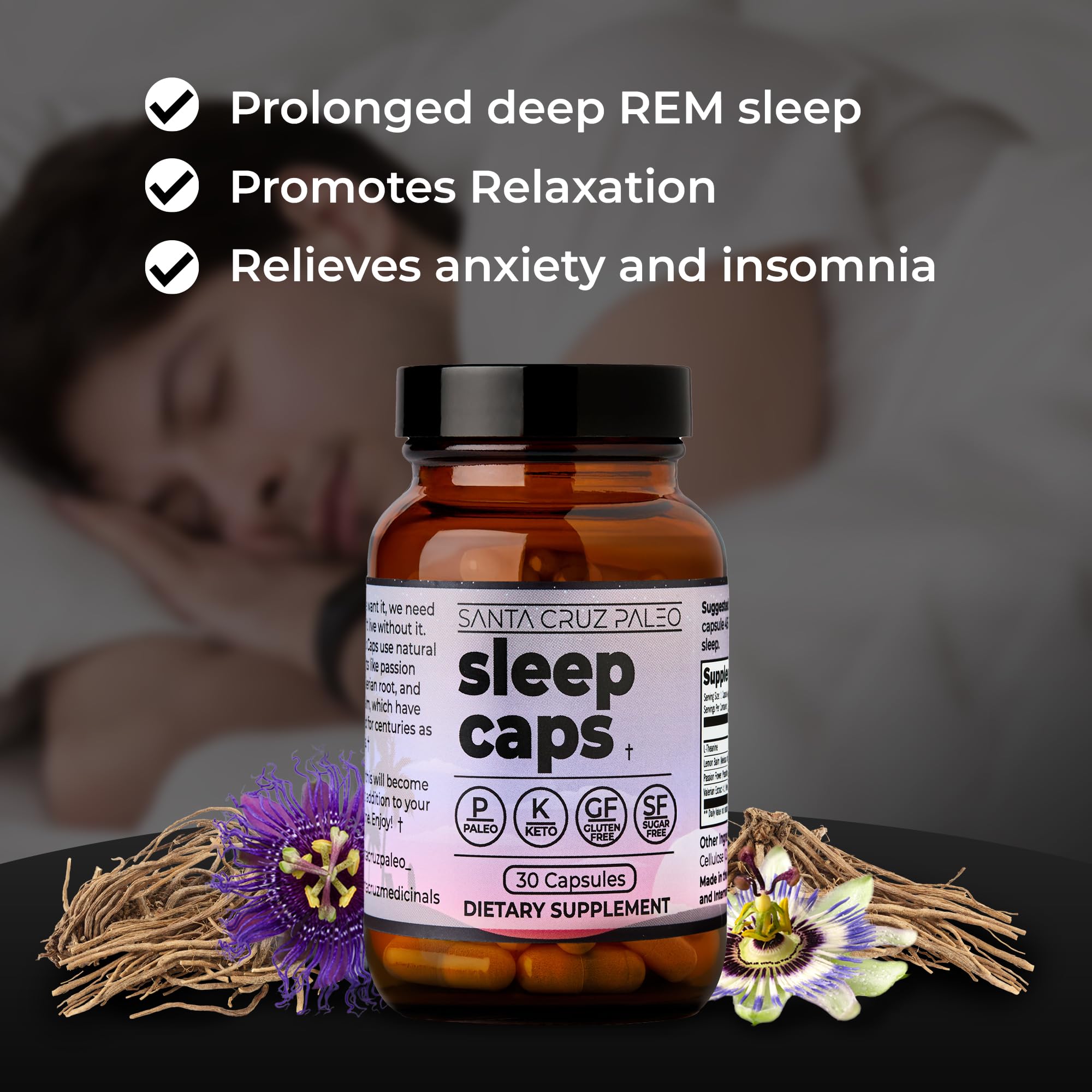 Rituel nocturne avec Sleep Caps favorisant calme et transition au coucher.