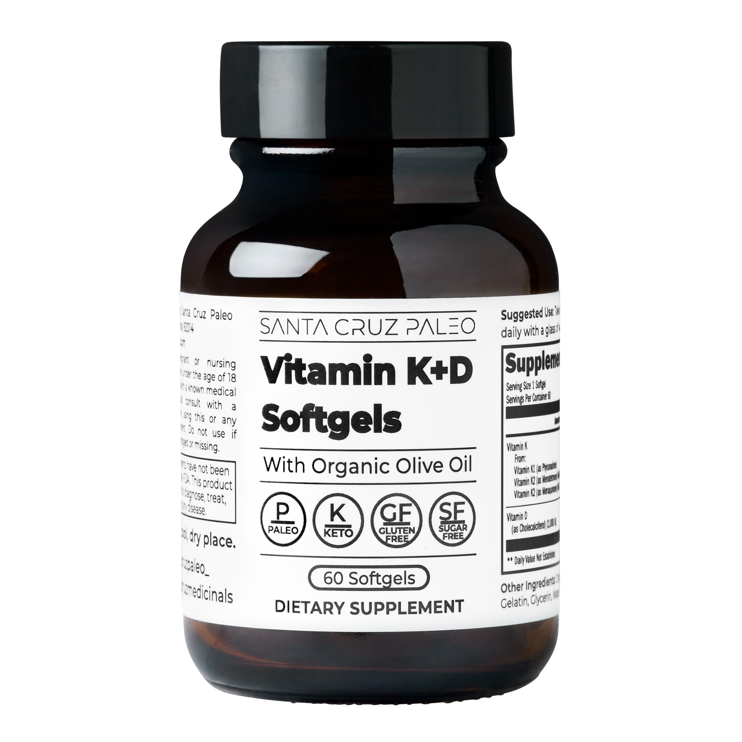 Softgels dans l’emballage, faciles à prendre pour une routine saine.