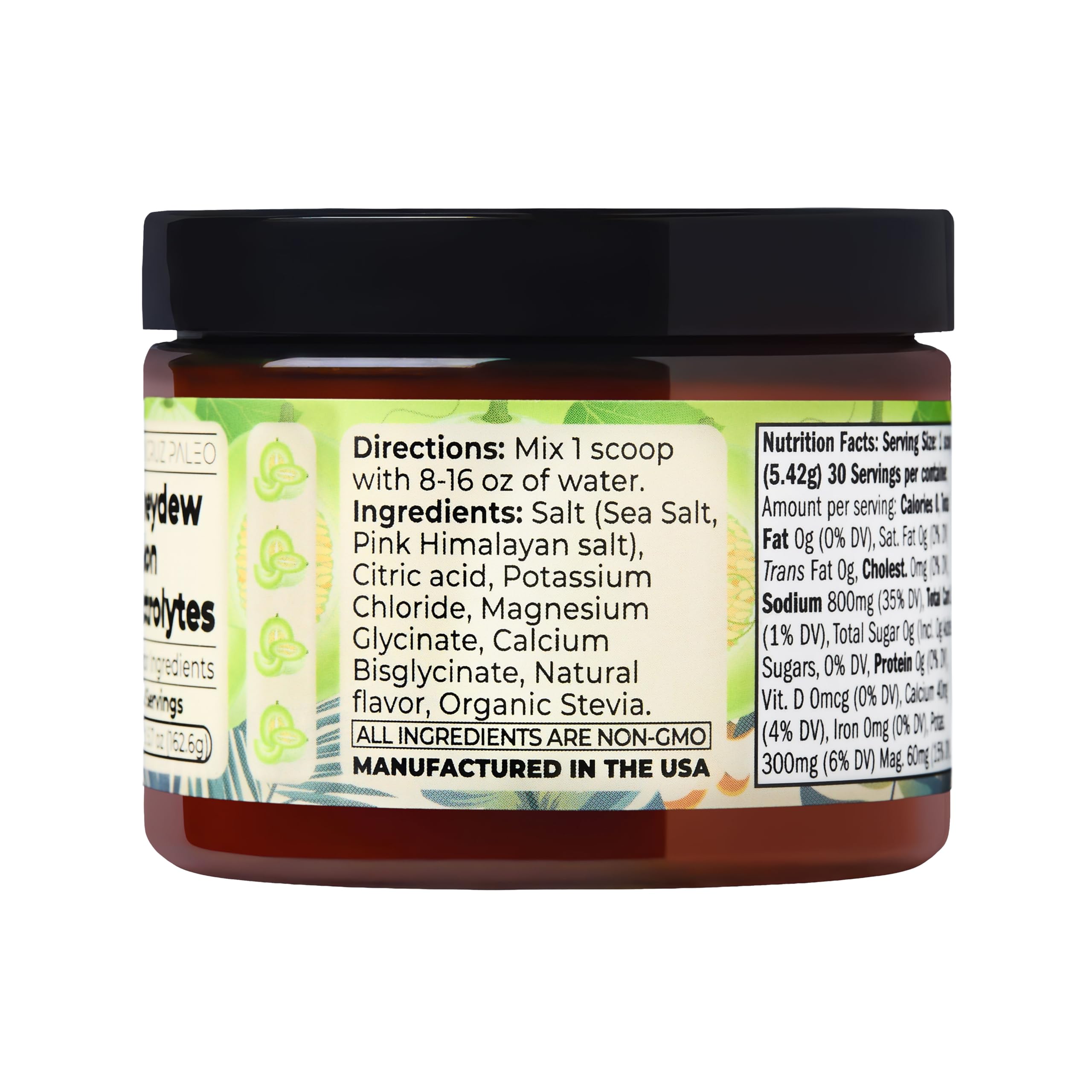 Santa Cruz Paleo stévia, douceur sans sucre ajouté.