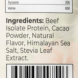Santa Cruz Paleo proteine-boeuf-chocolat: parfait pour petit-dejeuner, collation et recuperation.