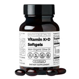 Bouteille Santa Cruz Paleo K2+D3, facile à intégrer à la routine quotidienne.