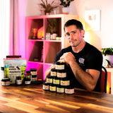 Santa Cruz Paleo Whey Fraise – emballage pratique 1,2 lb à domicile