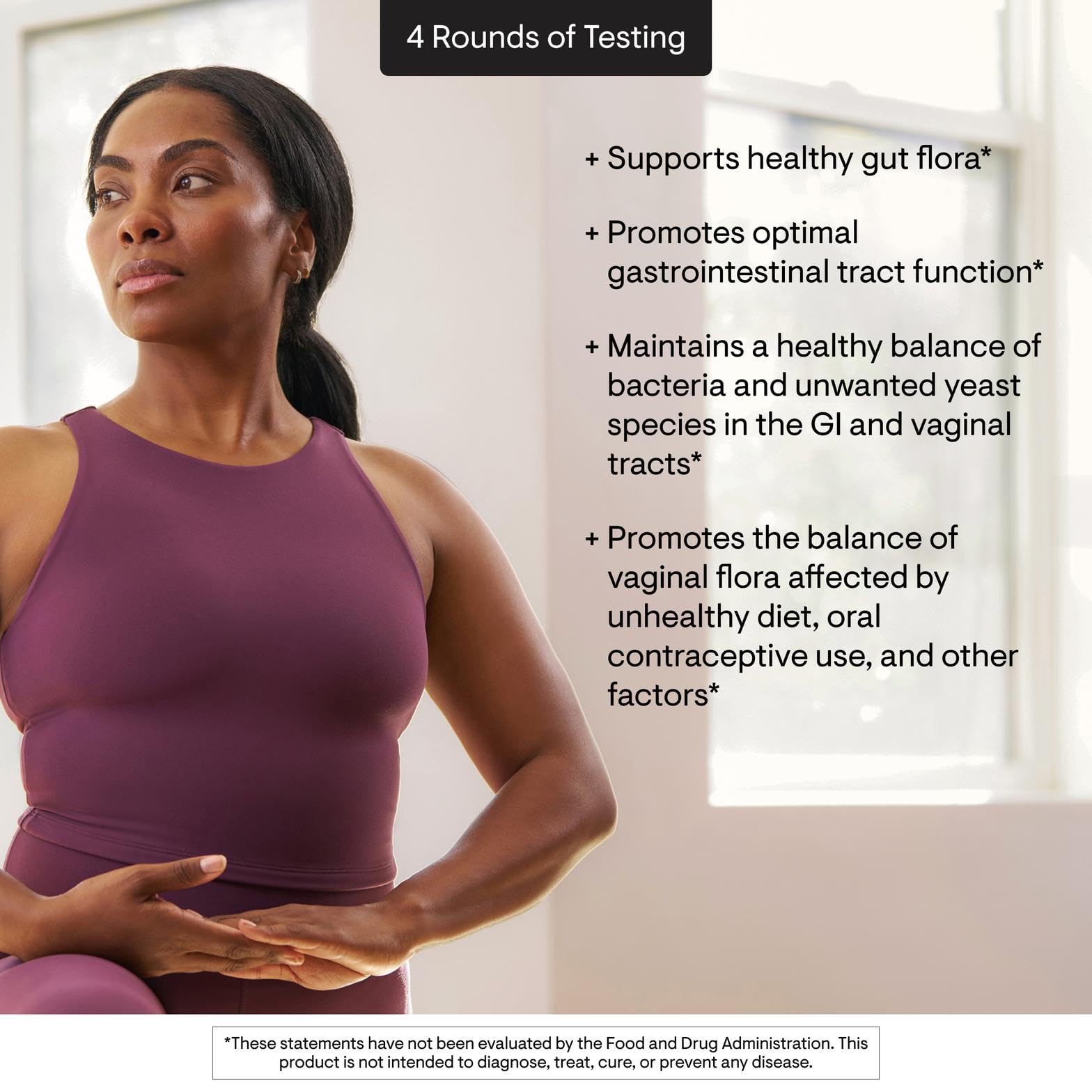 Santé féminine – THORNE, équilibre potentiel de la flore vaginale.