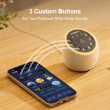 Boutons personnalisables sur Santebee Cocoon Pro 2 pour accéder rapidement à vos sons favoris.