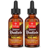 Santegra Rhodiola liposomale – bouteille montrant l'emballage et l'efficacité potentielle.