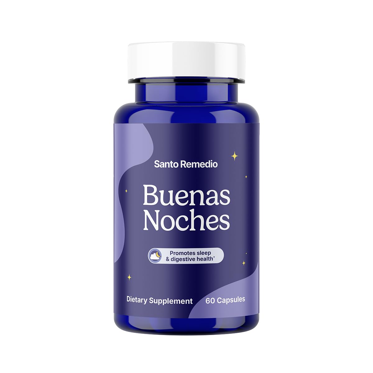 Santo Remedio Bonnes Nuits – bouteille, soutien du sommeil naturel et relaxation.