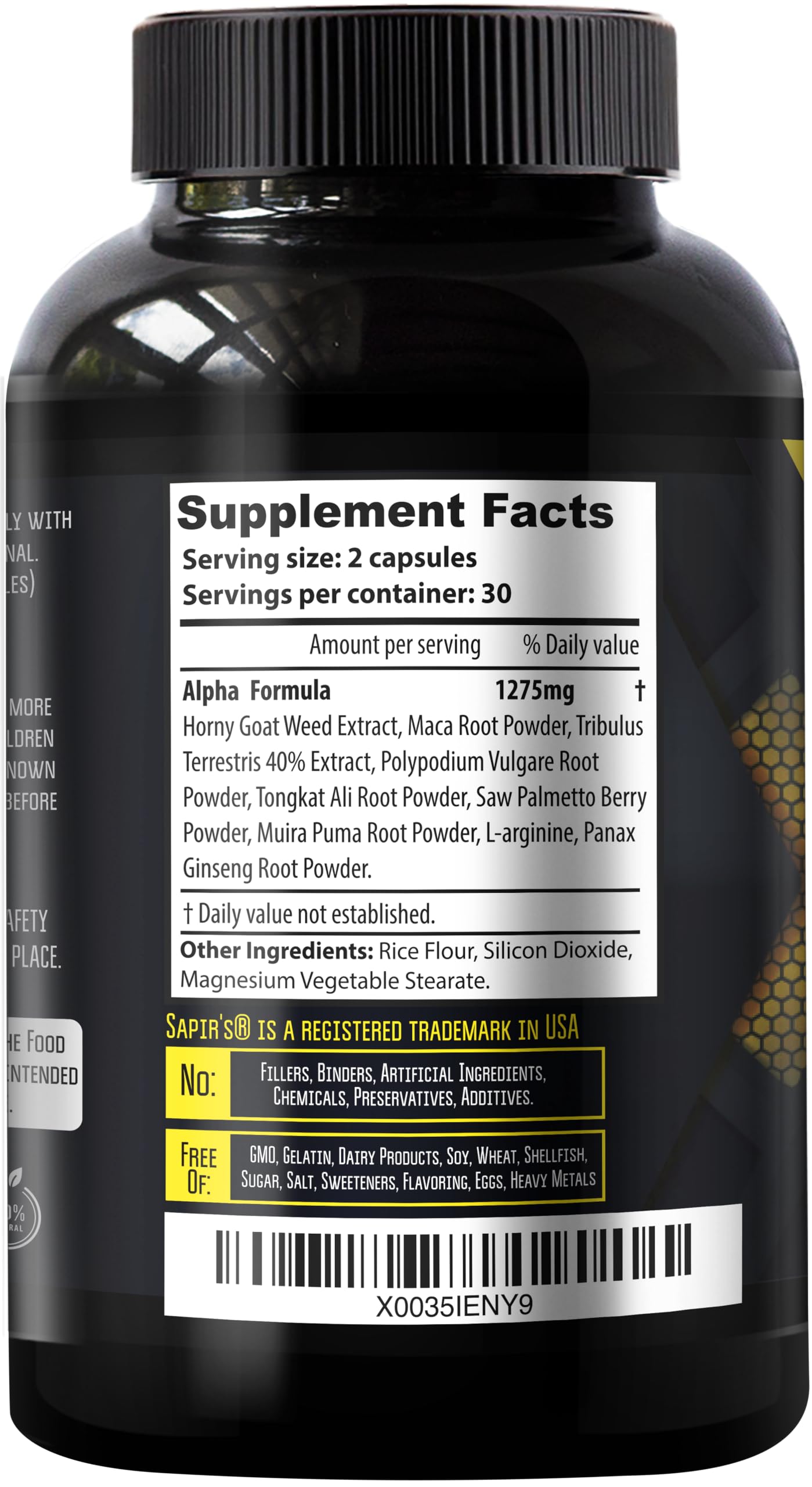Utilisation quotidienne Sapir's Nutrition Alpha, complément pratique pour votre routine