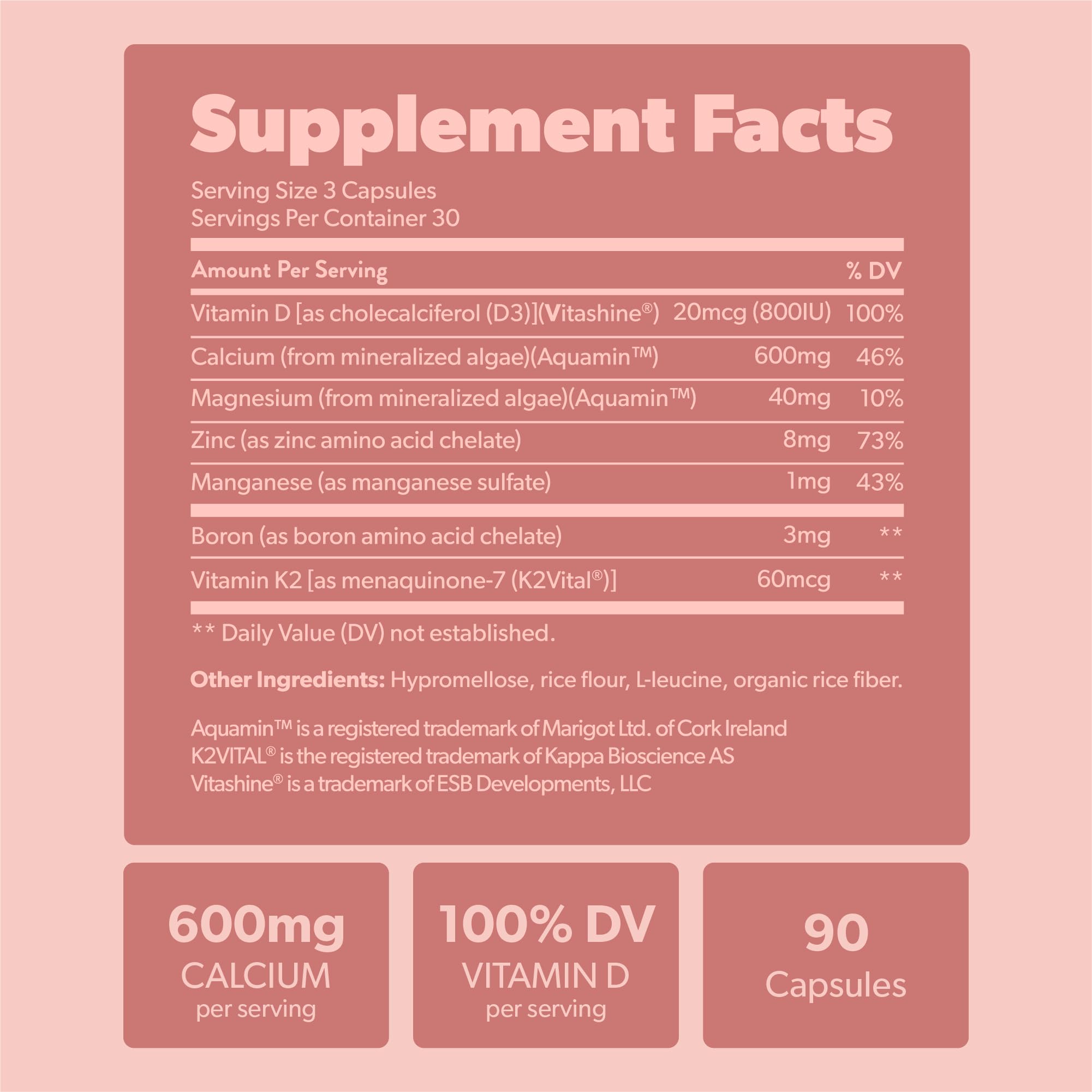 sapling Calcium: fabrication aux États‑Unis assurant contrôle qualité.