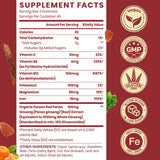 Gommes Sapotax Ginseng Rouge, format portable pour énergie au quotidien.