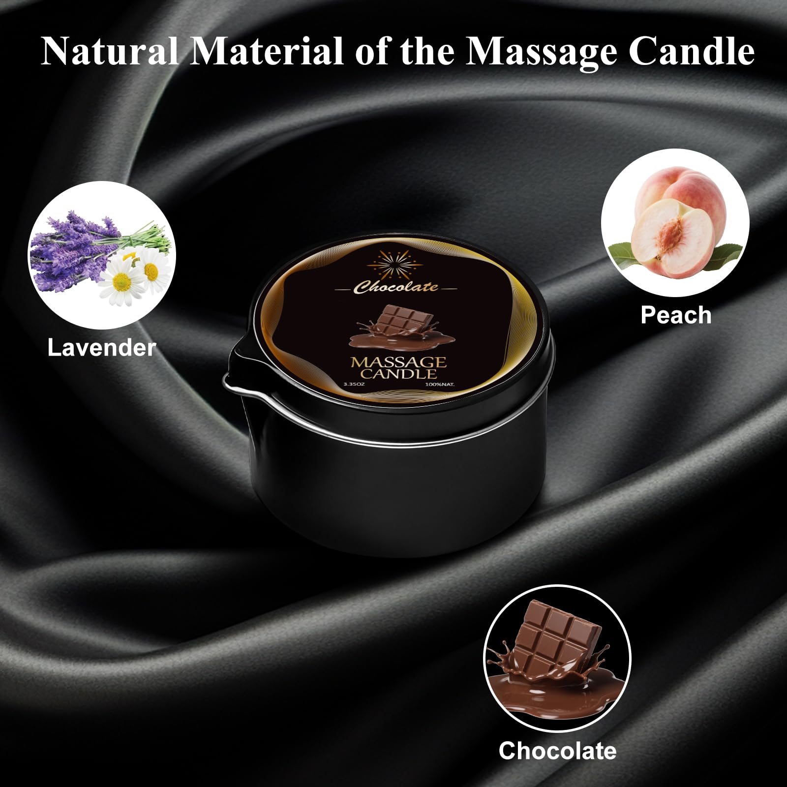 La cire fondue Sariiraw devient huile nourrissante pour massage