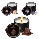 Ensemble Sariiraw de trois bougies massage basse température pour spa à domicile