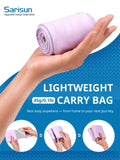 SARISUN masque sommeil etui-transport-compact – transport facile lors des déplacements.