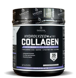 SASCHA FITNESS Collagene hydrolysé en bouteille, soutien pour peau et cheveux sains.