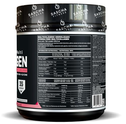 SASCHA FITNESS Emballage et Étiquette: informations claires pour votre routine beauté.