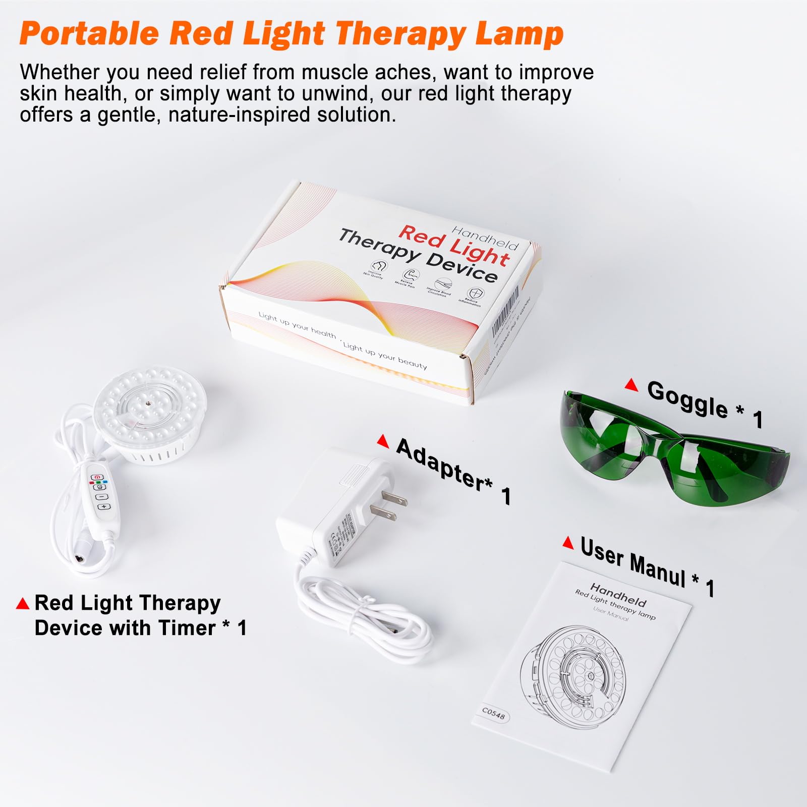 SAVILER thérapie par diode lumineuse visage et corps design compact