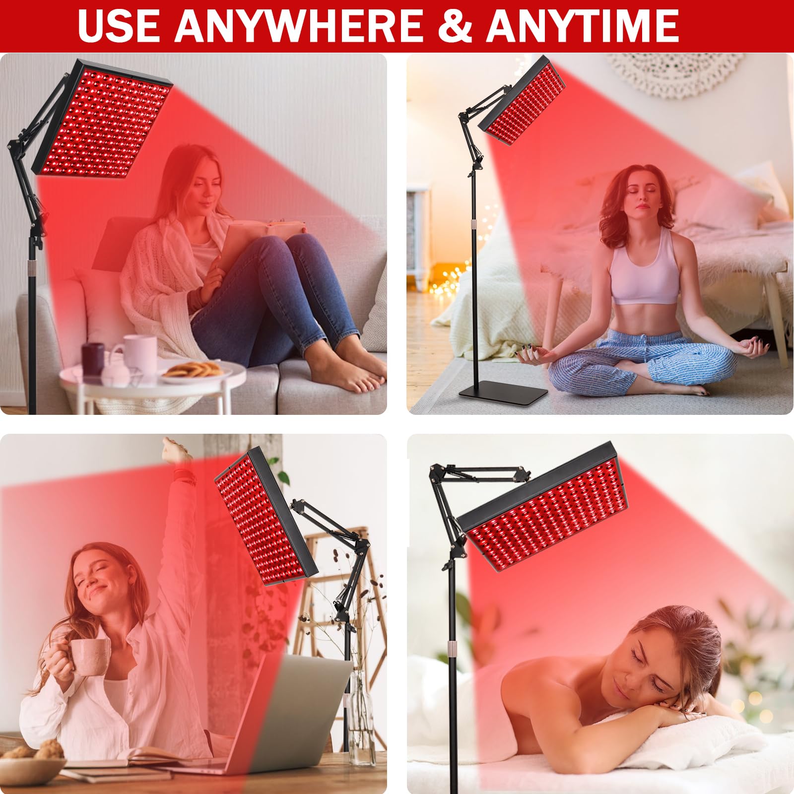 SAVILER stand inclus pour usage domestique et flexibilite.